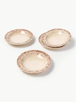 Handgemaakte pastabord Bernardo, 4 stuks