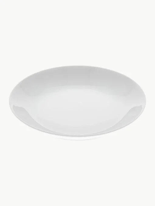 Handgemaakte pastaborden Cosmopolitan van porselein, 2 stuks