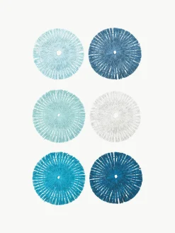 Handgemaakte placemats Tovaglietta, 6-delig