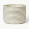 Handgemaakte plantenpot Corduroy