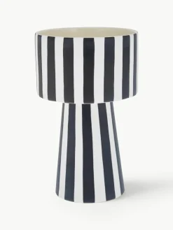 Handgemaakte plantenpot Toppu van keramiek, H 24 cm