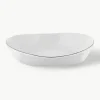 Handgemaakte porseleinen schalen Salt, Ø 20 cm, 2 stuks