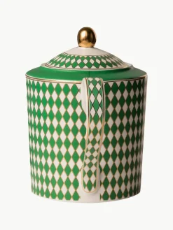 Handgemaakte porseleinen theepot Chess, 1.1 L