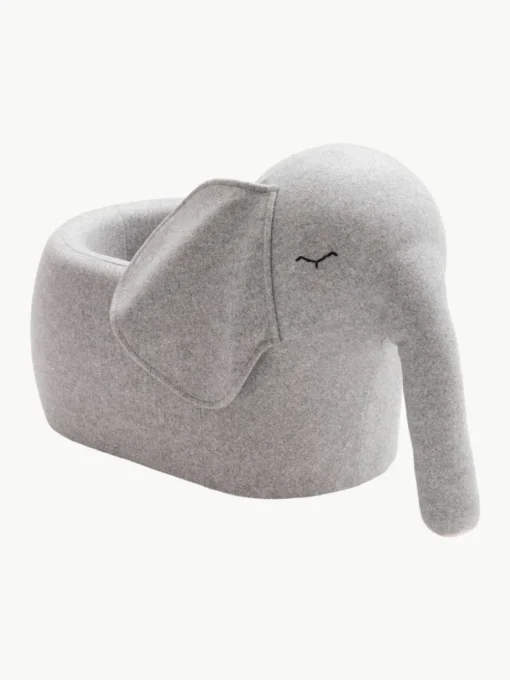 Handgemaakte rollende olifant Bou