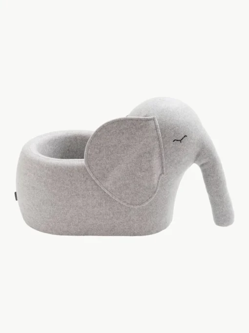 Handgemaakte rollende olifant Bou