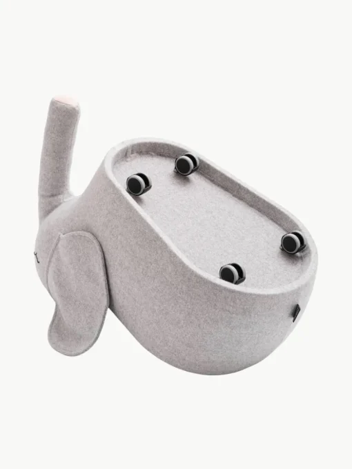 Handgemaakte rollende olifant Bou