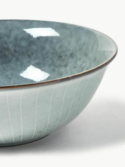 Handgemaakte schaal Nordic Sand, Ø 21 cm