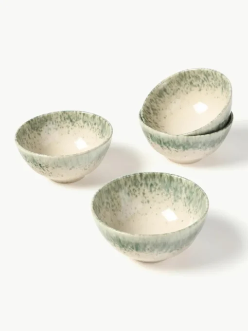 Handgemaakte schalen Bernardo, 4 stuks