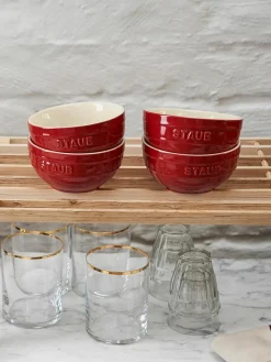 Handgemaakte schalen Ceramique, 4 stuks