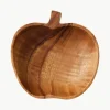 Handgemaakte schalen Fruit van acaciahout, 2 stuks