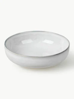 Handgemaakte schalen Nordic Sand, Ø 17 cm, 4 stuks
