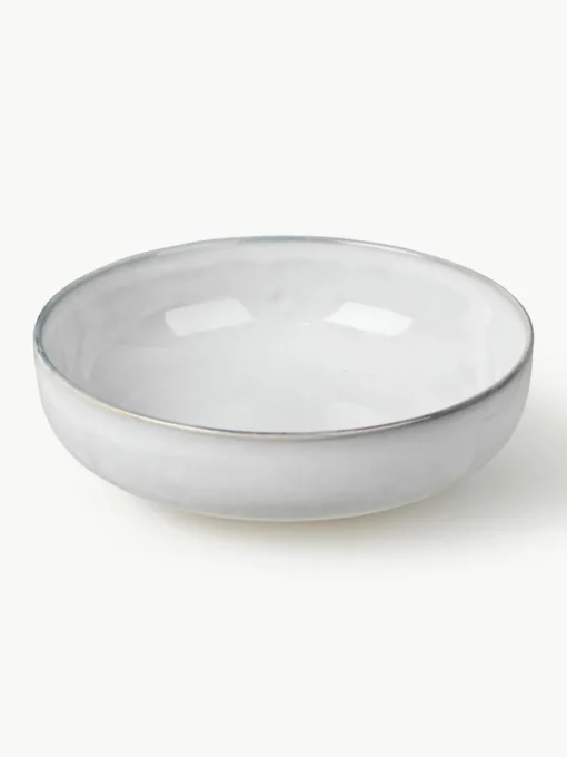 Handgemaakte schalen Nordic Sand, Ø 17 cm, 4 stuks