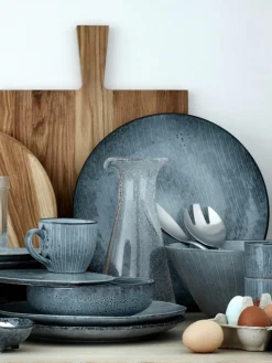 Handgemaakte schalen Nordic Sea, Ø 17 cm, 4 stuks