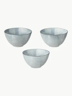 Handgemaakte schalen Nordic Sea, 4 stuks