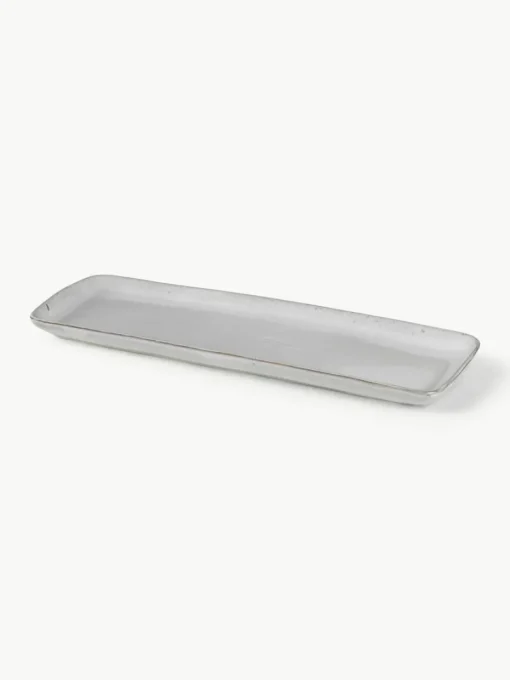 Handgemaakte serveerplateau Nordic Sand, L 35 cm