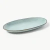 Handgemaakte serveerplateau Nordic Sea, L 30 cm
