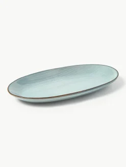 Handgemaakte serveerplateau Nordic Sea, L 30 cm