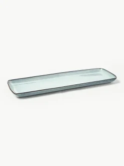 Handgemaakte serveerplateau Nordic Sea, L 35 cm
