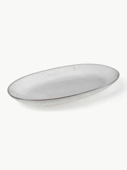 Handgemaakte serveerplateau Nordic Sand, L 30 cm