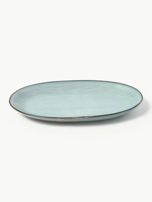 Handgemaakte serveerplateau Nordic Sea, L 30 cm