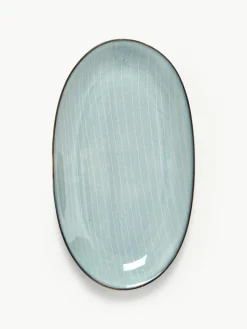 Handgemaakte serveerplateau Nordic Sea, L 30 cm