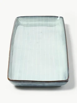 Handgemaakte serveerplateau Nordic Sea, L 35 cm