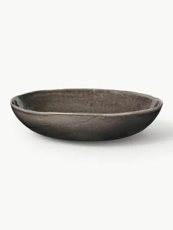 Handgemaakte serveerschaal Nordic Coal Ø 34 cm