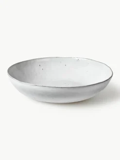 Handgemaakte serveerschaal Nordic Sand Ø 34 cm