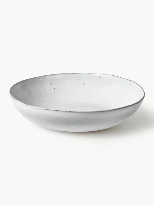 Handgemaakte serveerschaal Nordic Sand Ø 34 cm