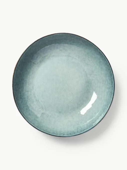 Handgemaakte serveerschaal Nordic Sea Ø 34 cm
