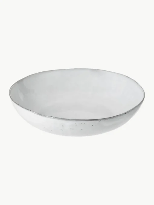 Handgemaakte serveerschaal Nordic Sand Ø 34 cm