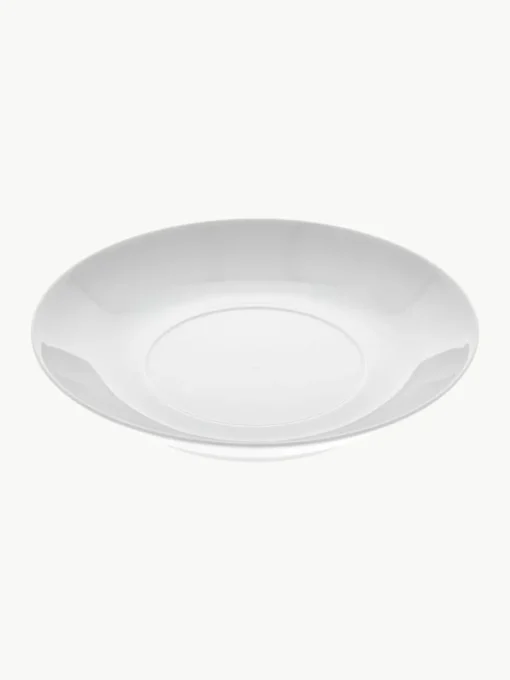 Handgemaakte soepborden Cosmopolitan van porselein, 2 stuks