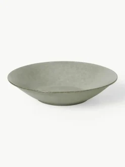 Handgemaakte soepborden Nordic Marsh, 4 stuks