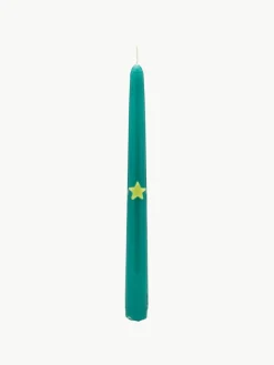 Handgemaakte steekkaarsen Christmas Star, 2 stuks