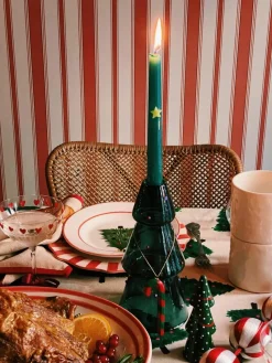 Handgemaakte steekkaarsen Christmas Star, 2 stuks