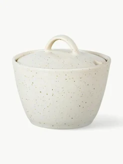 Handgemaakte suikerpot Nordic Vanilla