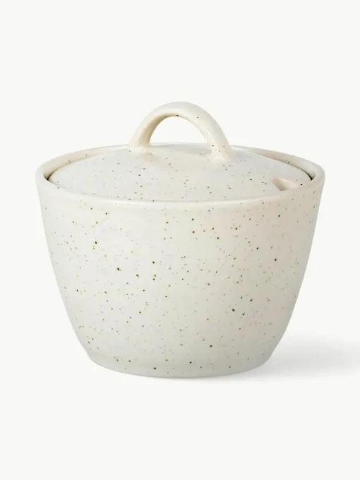 Handgemaakte suikerpot Nordic Vanilla