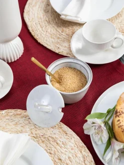 Handgemaakte suikerpot Nordic Sand