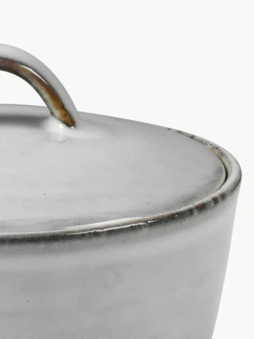 Handgemaakte suikerpot Nordic Sand