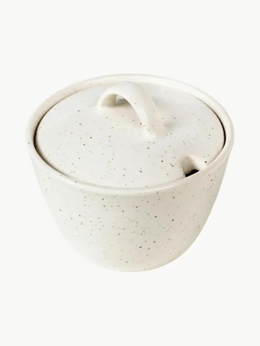 Handgemaakte suikerpot Nordic Vanilla