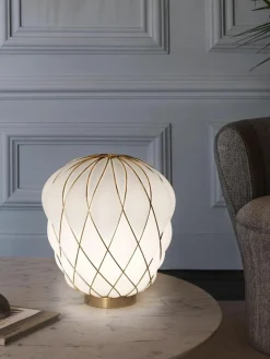 Handgemaakte tafellamp Pinecone
