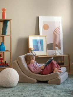 Handgemaakte teddy kinderstoel Moon