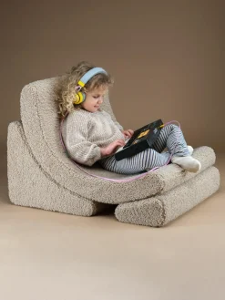Handgemaakte teddy kinderstoel Moon