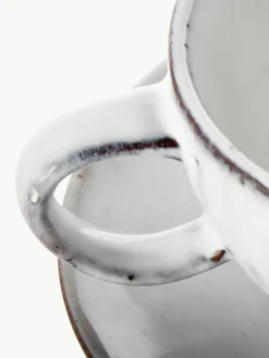 Handgemaakte theekopje Nordic Sand met schoteltje