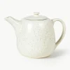 Handgemaakte theepot Nordic Vanilla, 1,3 L