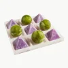 Handgemaakte Tic-Tac-Toe speel Mustique