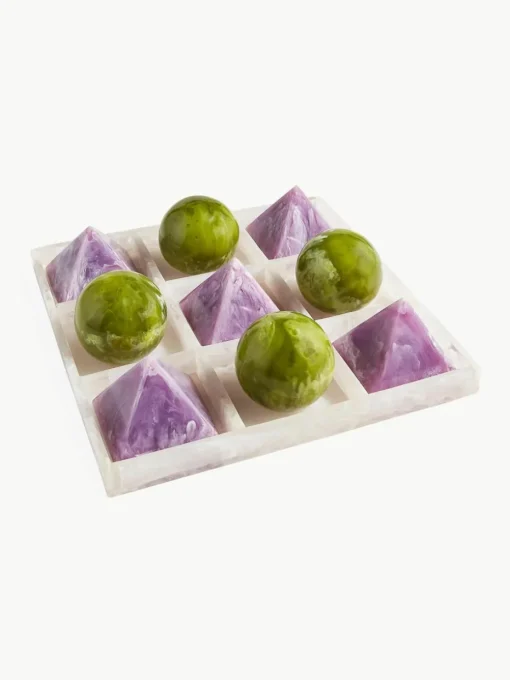 Handgemaakte Tic-Tac-Toe speel Mustique