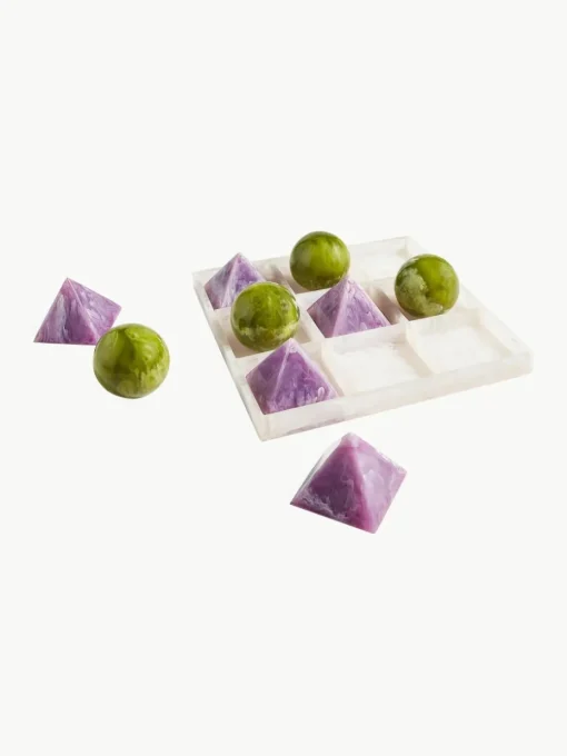 Handgemaakte Tic-Tac-Toe speel Mustique