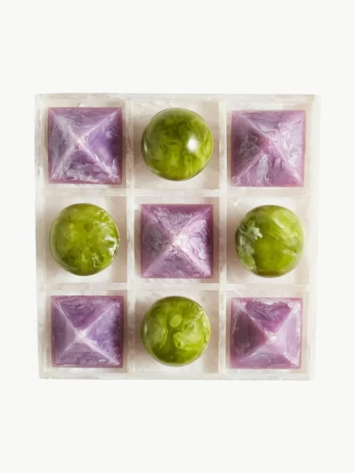 Handgemaakte Tic-Tac-Toe speel Mustique