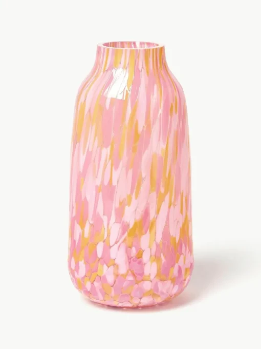 Handgemaakte vaas Confetti, H 26 cm